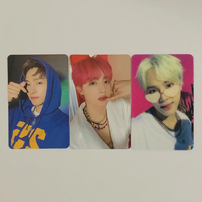 THE BOYZ PHOTOCARD THRILL ING THRILL RIDE BANG VER. MMT BATHROBE SUNWOO HAKNYEON SANGYEON SET