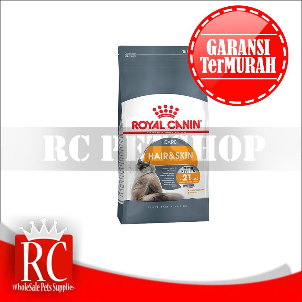 Cat Food / Makanan Kucing Royal Canin Hair &amp; Skin 2 Kg