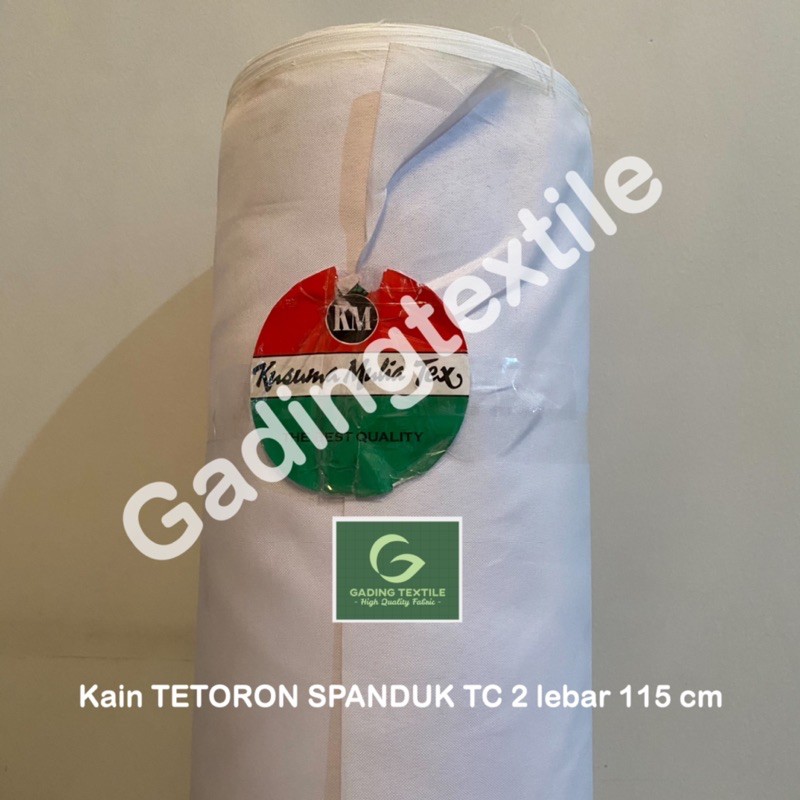 kain craft spanduk putih printing sablon bendera umbul umbul furing sofa TETORON TC 2 lebar 115 cm