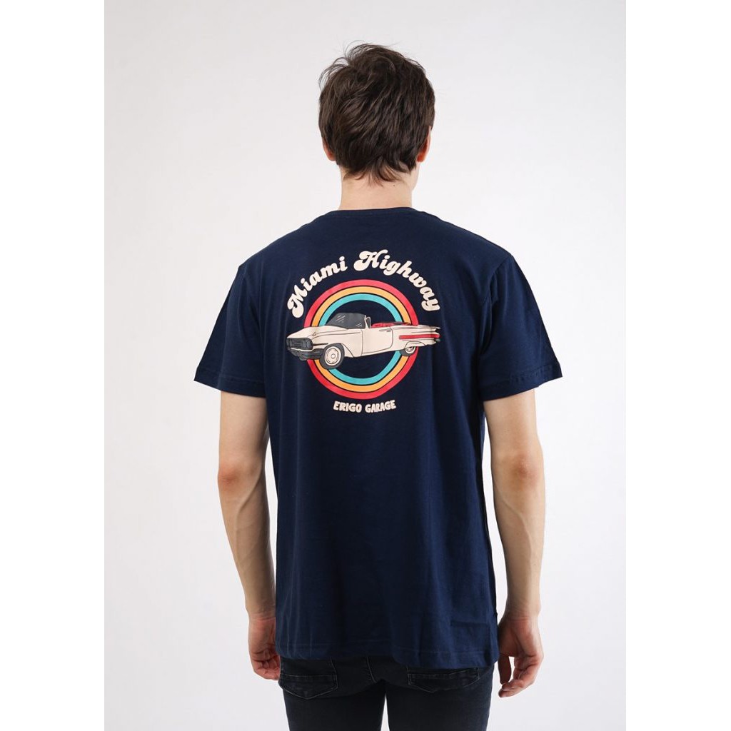 

Erigo T-Shirt Miami Highway Navy