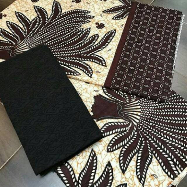 1 set kain batik+embos