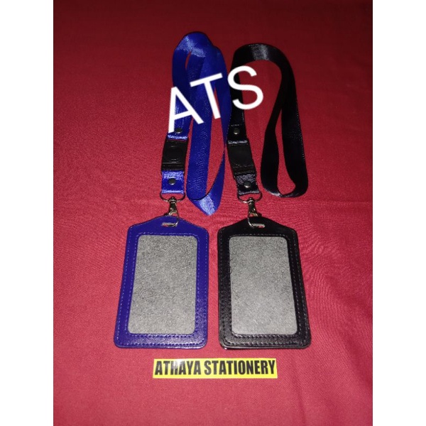 

Tali ID card stoper 1,5 cm+ID card kulit sintetis
