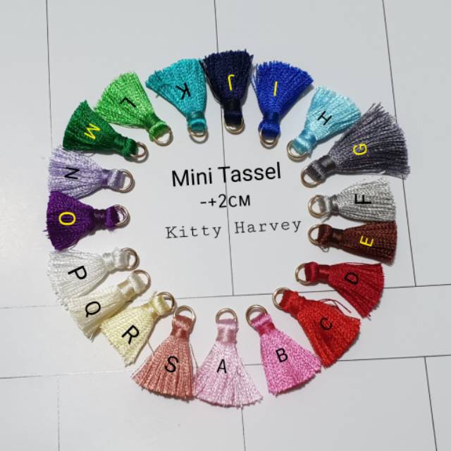 Mini Tassel Benang Good Quality isi 12pc