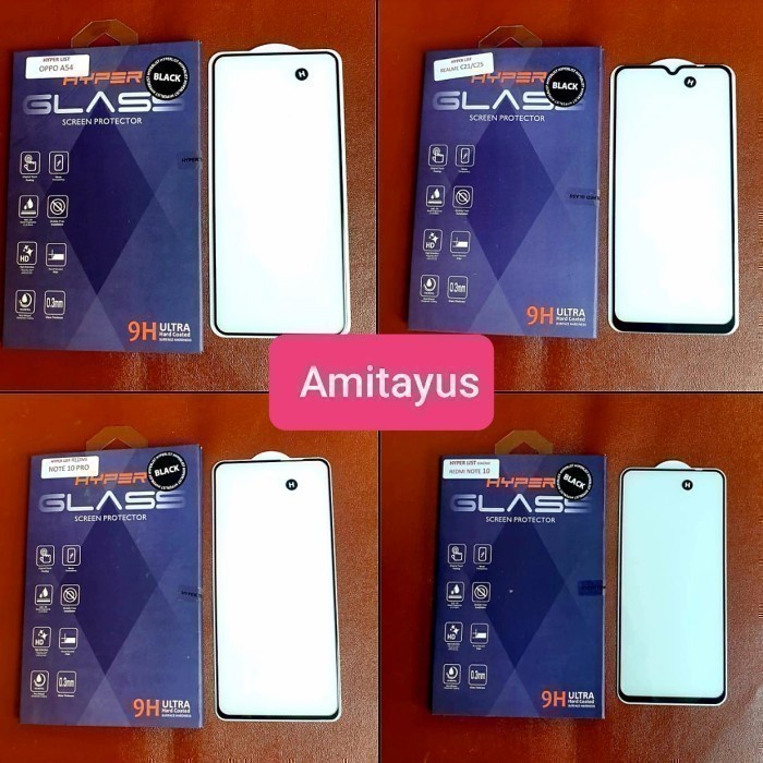 Hyper Glass Samsung s22 Plus Full Black Tempered Glass