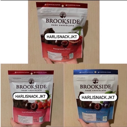 

BROOKSIDE DARK CHOCOLATE ACAI BLUEBERRY / POMEGRANATE / GOJI RASPBERRY - USA