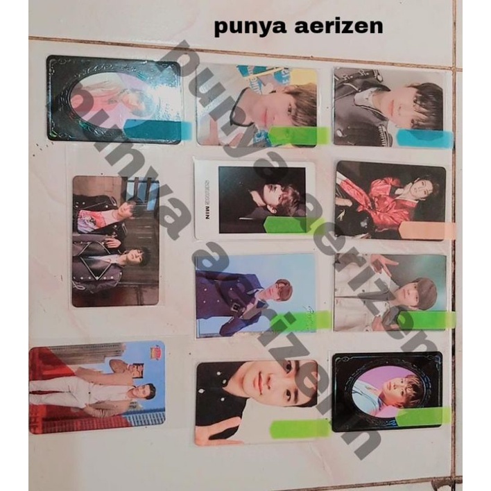photocard official nct year book taeil yuta straykids skz seungmin jisung exo do kyungsoo