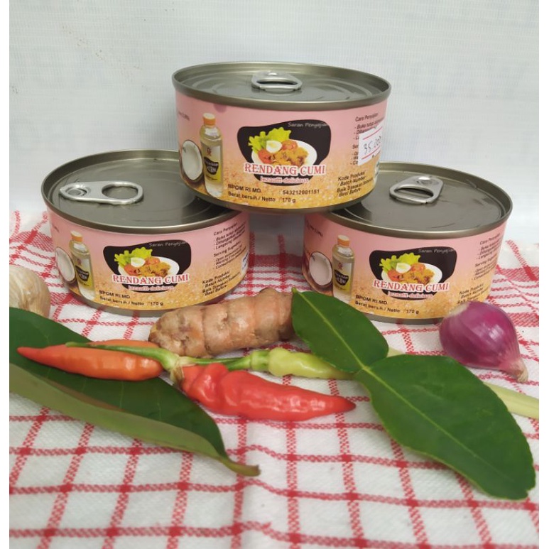 

Emafood Rendang Cumi 170 gram