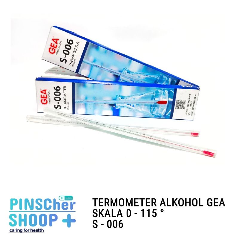 TERMOMETER GEA S - 006 SKALA (-10 / 150°) Untuk Praktek Lab