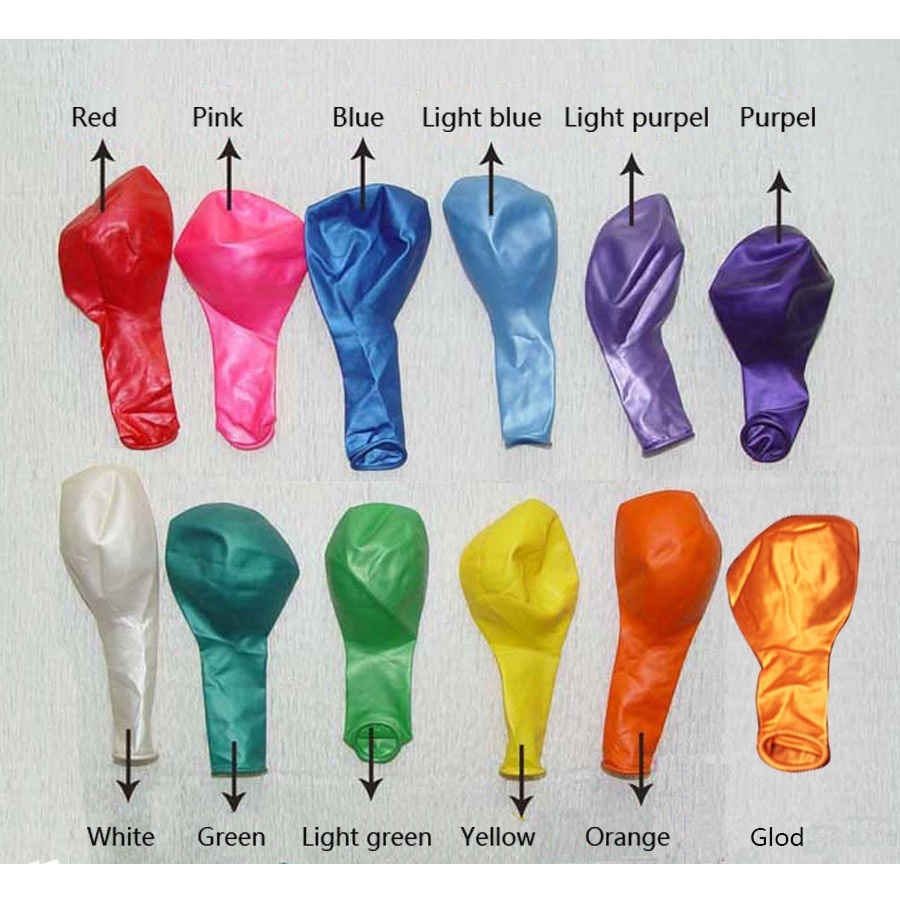 20pcs Balon Warna-Warni Untuk Dekorasi Pesta Natal