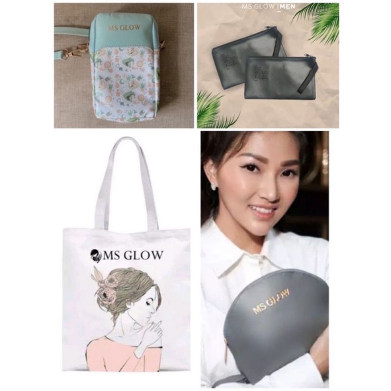 POUCH/TOTEBAG MS GLOW / TUMBLER MS SLIM / TUMBLER GLASSKIN DRINK MS GLOW