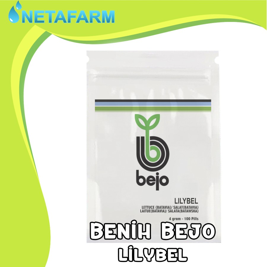 Benih Biji Bibit Selada Batavia LILYBEL Bejo 100 pills