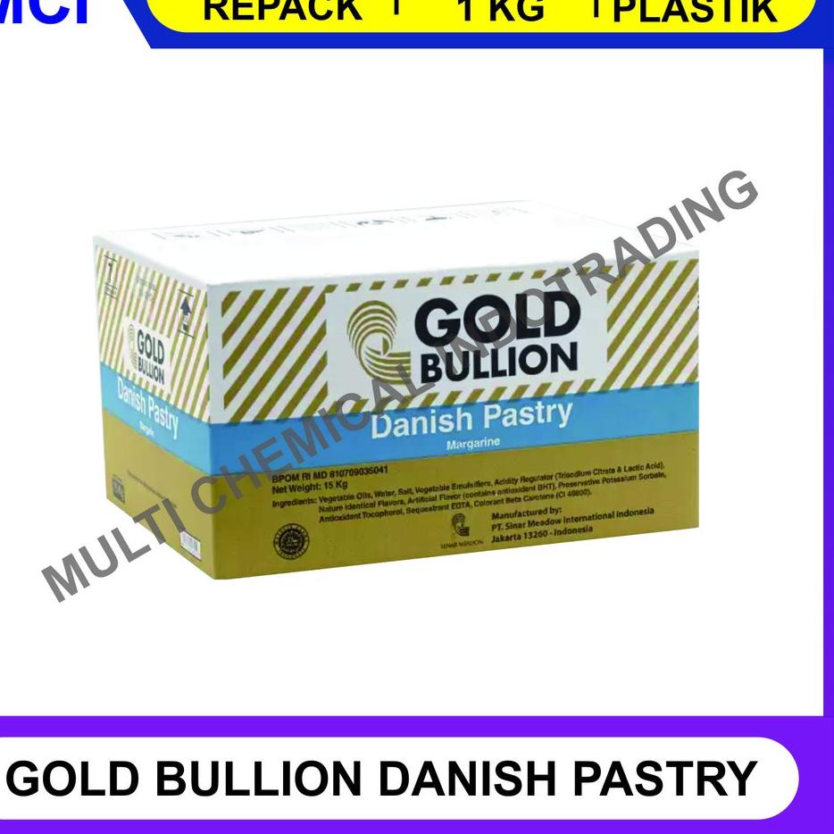 

KORSVET GOLD BULLION DANISH PASTRY UNTUK CROISSANT REPACK 1 KG ,,