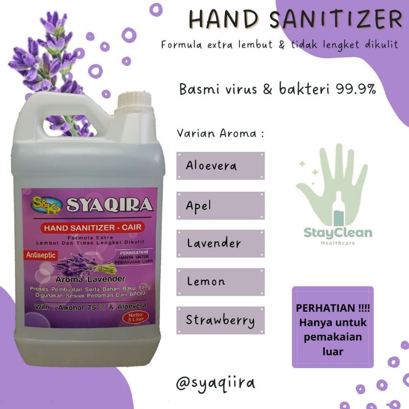handsinitizer cair 5 liter