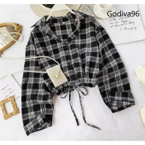 Godiva96 - KEMEJA KERLITA PLAID / ATASAN WANITA MEDAN