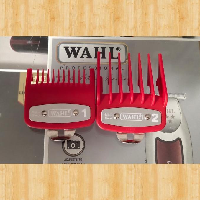 SEPATU UKURAN CLIPPER WAHL NO. 1 & 2 TAPAK JARAK UKURAN SISIR WAHL PLA DISKON