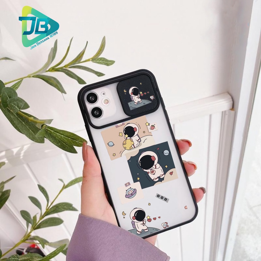 SOFTCASE SLIDE KAMERA ASTRONOT OPPO VIVO SAMSUNG XIAOMI REALME IPHONE ALL TYPE JB4949