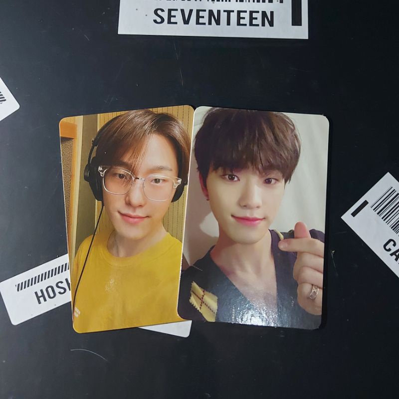 SEVENTEEN Dino Henggarae Set Ver. Love sign Photocard & Semicolon