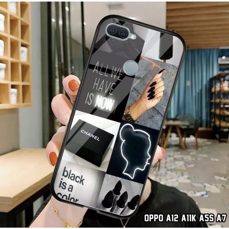 [COD]Promo Case Oppo A12 A11K Casing Hp Motif Aesthetic Art Gambar Custom Desain Kekinian Aesthetic 