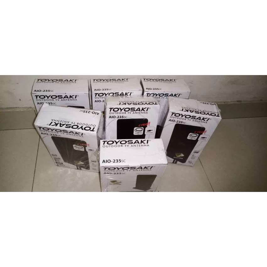 Antena TV Indoor/Outdoor Digital/Analog Toyosaki AIO 235-SC PROMO