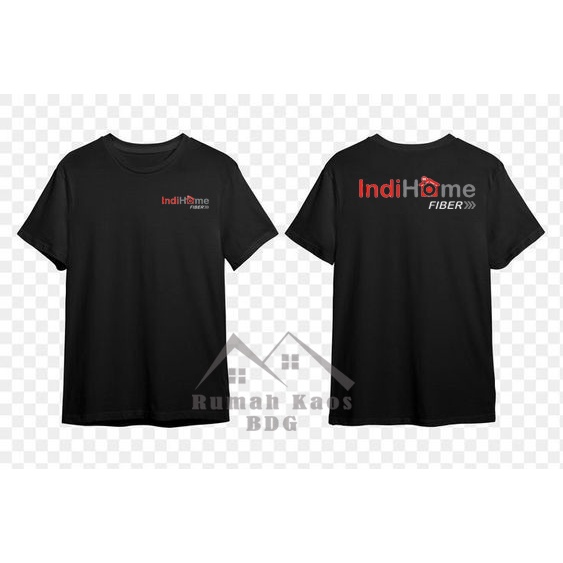 Tshirt Kaos Indihome fiber / baju lengan pendek indihome