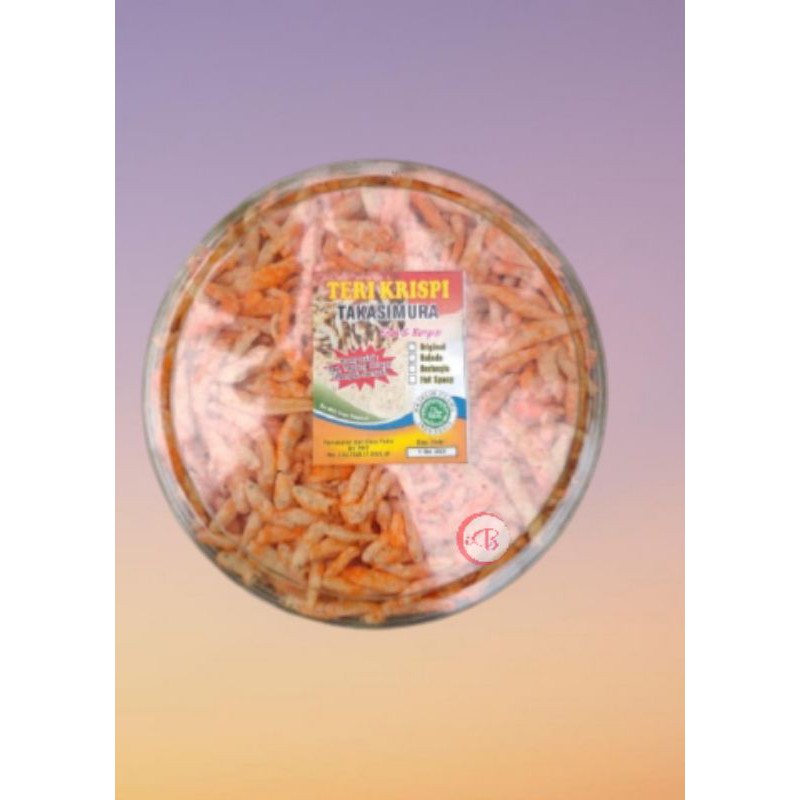 

Teri crispy kemasan toples 125g