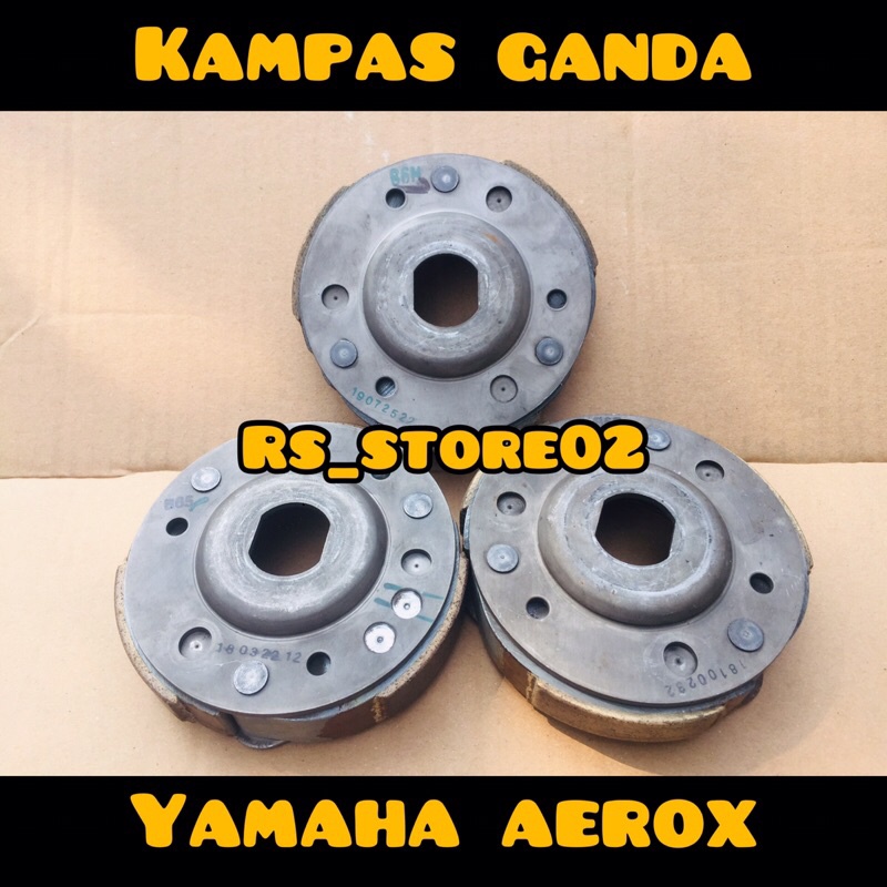 KAMPAS GANDA HONDA AEROX ORIGINAL / KAMPAS REM BELAKANG HONDA AEROX ORIGINAL
