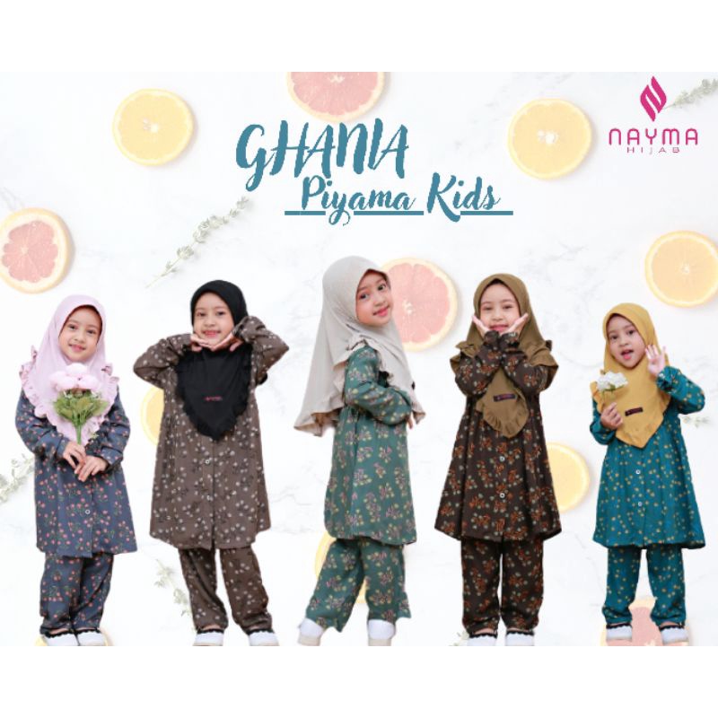 GHANIA PIYAMA KIDS BY NAYMA HIJAB