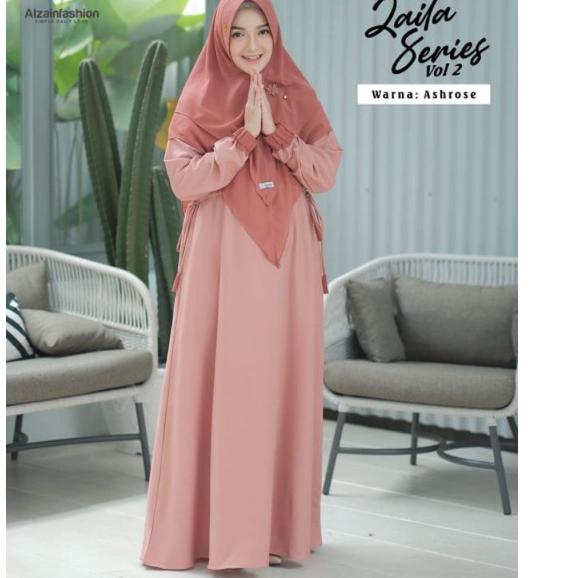 ➷Seller➷ 8C9CK GAMIS SYARI SET ZAILA SIZE M L XL XXL COD BISA BAYAR DI TEMPAT 60 ❃Ready