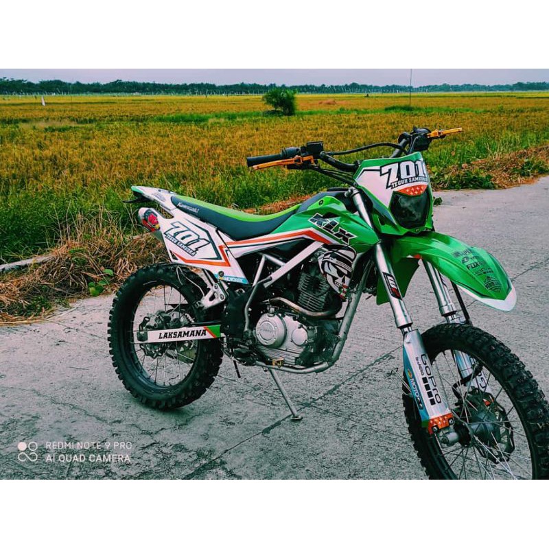 Decal KLX BF/G , Dtraker Hologram bebas custom suka suka