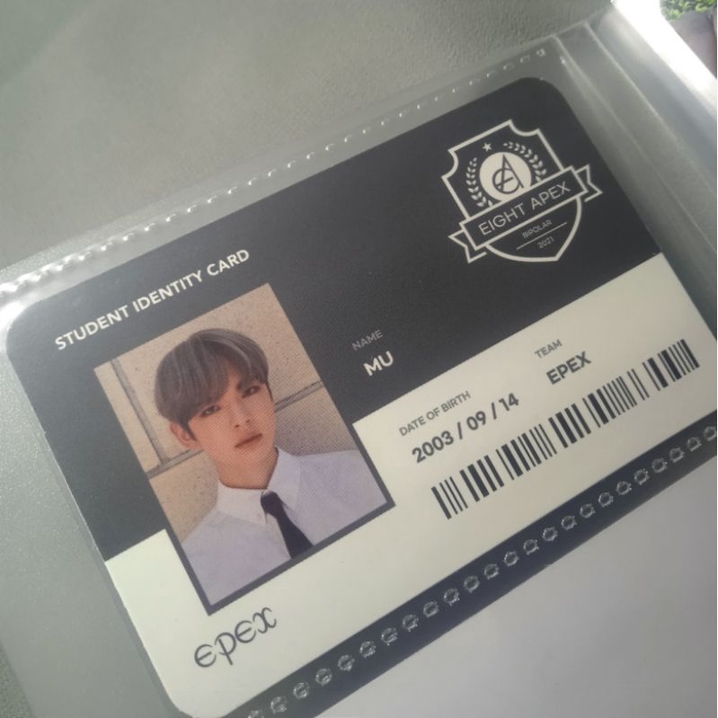 MU EPEX ID CARD 2ND MINI ALBUM COMPANION VER