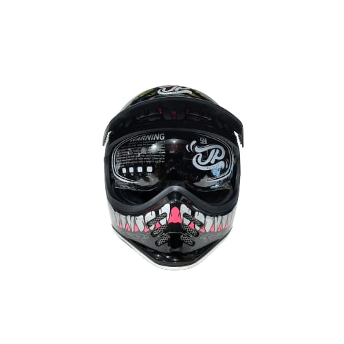 Helm Cakil JPX JP Signature SG 06 Venom Hitam Glossy ORIGINAL