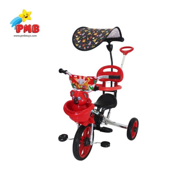 Sepeda Roda Tiga Anak PMB BMX 721 722 723 Safari Nikel