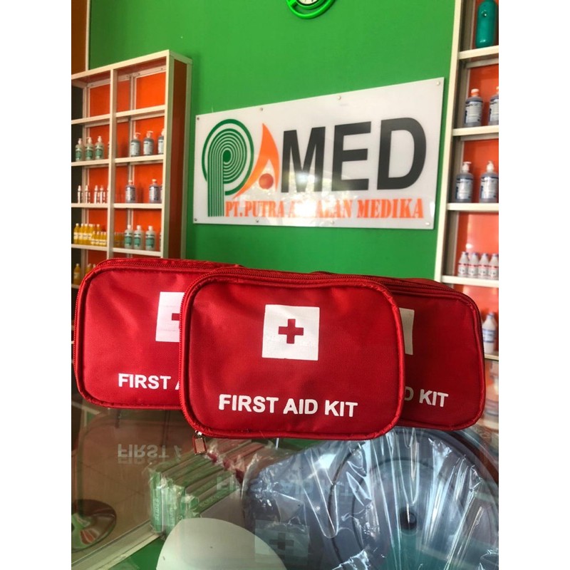 Jual First Aid Kit Bag Merah + Isi Onemed Shopee Indonesia