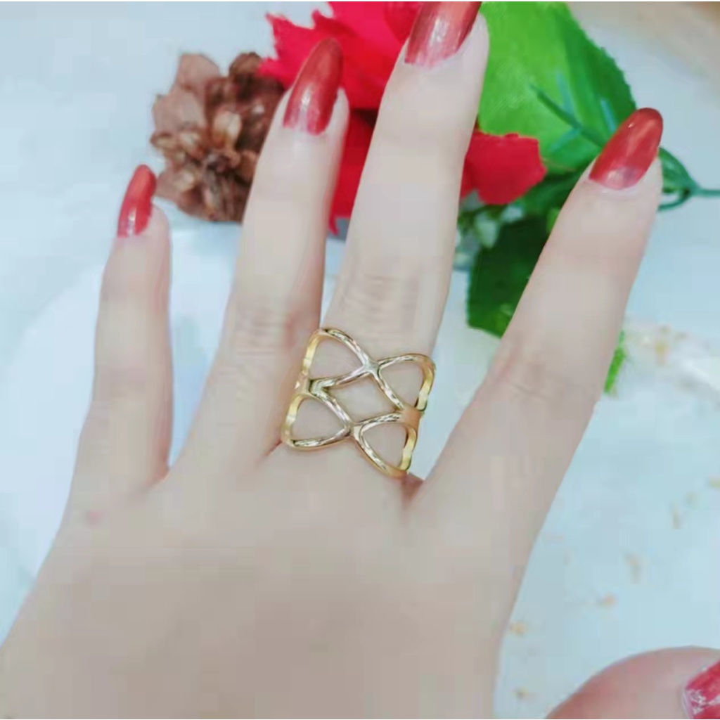 Cincin Titanium Perhiasan Fashion n01