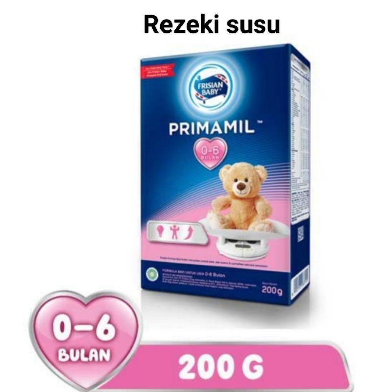 Frisian flag Primamil Baby 0-6bulan (200gr)