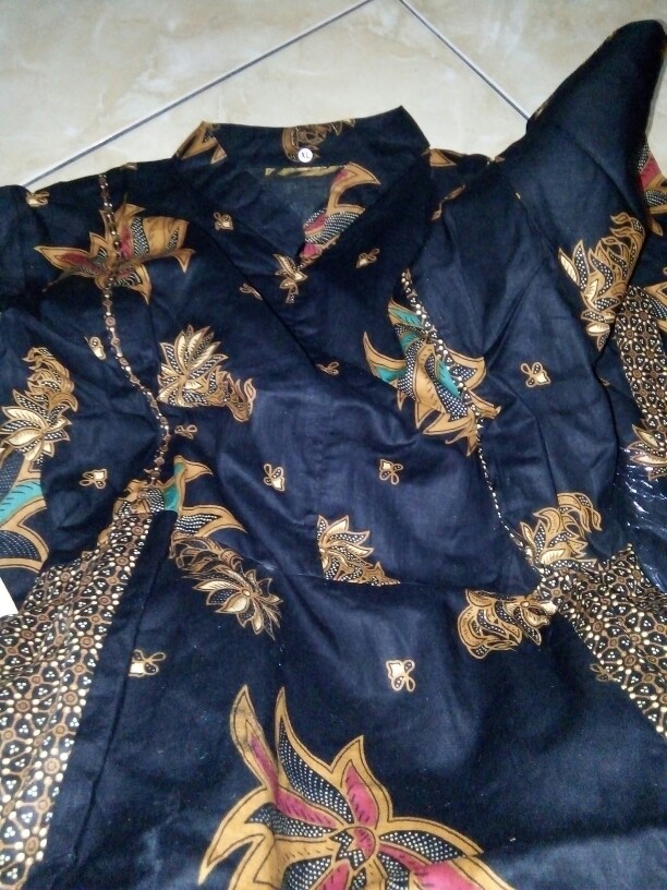 Maura Couple - Sania Ruffle Batik Couple Ori Ndoro Jowi Garansi Termurah Shopee - Kebaya Modern 2564