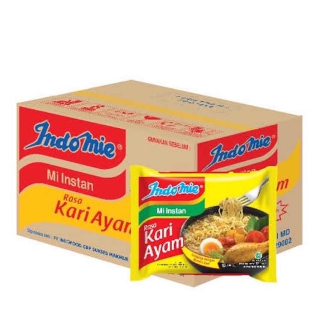 

Indomie Kari Ayam 72g per Dus