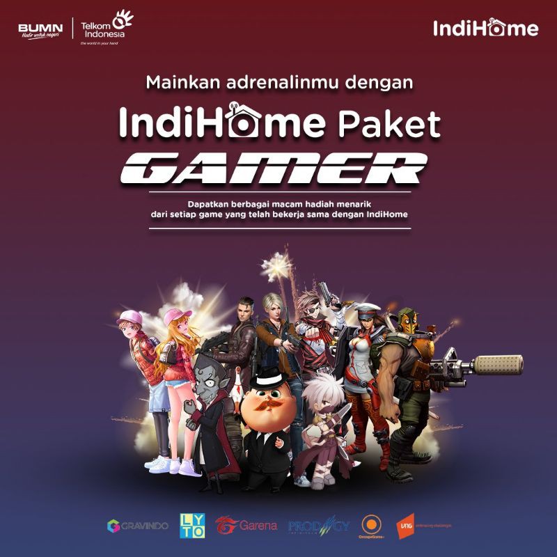 INDIHOME PAKET GAMER
