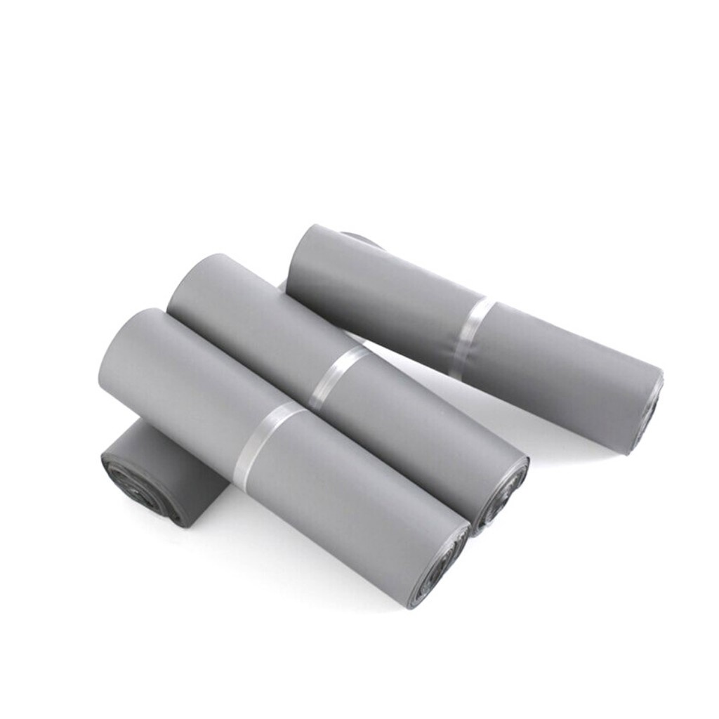 PLASTIK PACKING ONLINE POLYMAILER PREMIUM WARNA SILVER ISI 100 PCS
