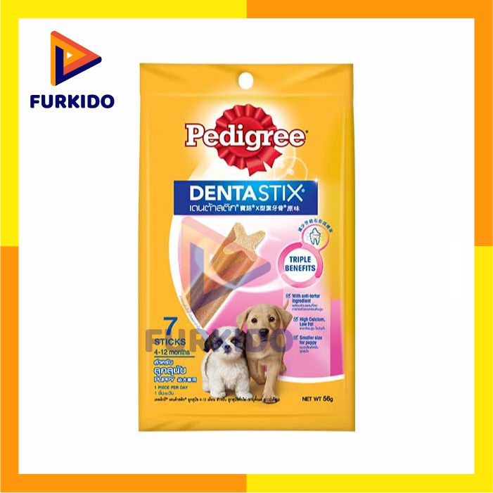 Pedigree Dentastix Puppy 56 Gram / Snack Anjing