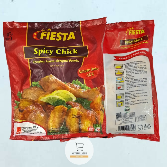 Fiesta Spicy Chick Ayam goreng bumbu 500gr