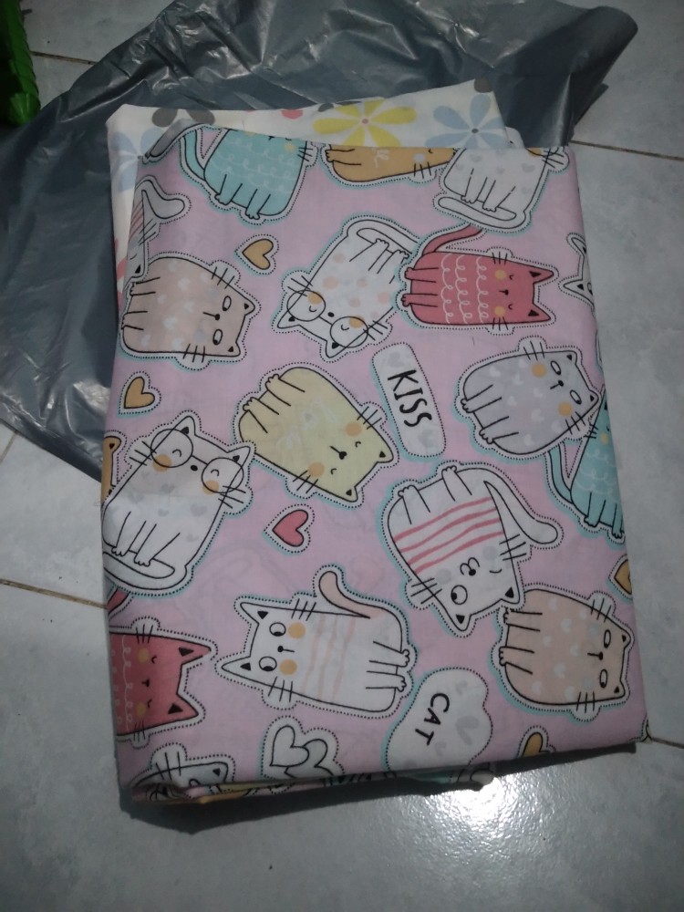 Kain Sprei Anak Murah Motif Cat Only You