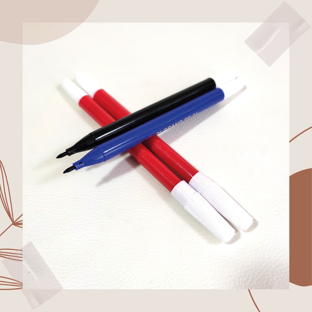 

SPIDOL KECIL MARKER PENCIL MERAH BIRU HITAM