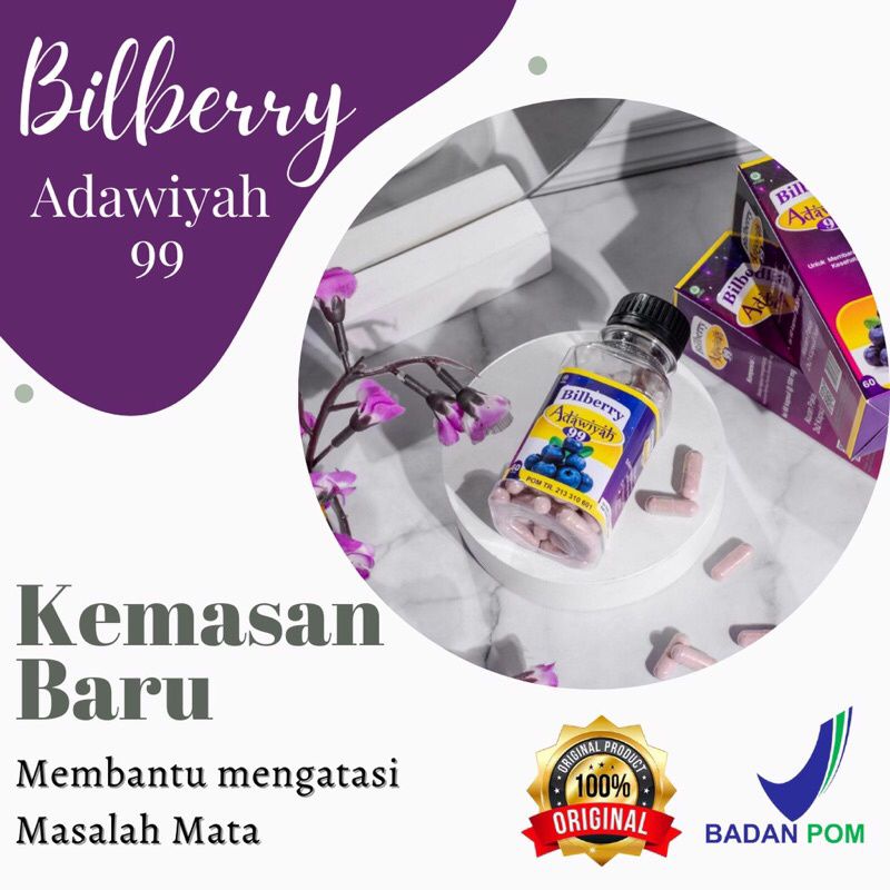 KAPSUL BILBERRY ADAWIYAH 99 ORIGINAL kapsul bilberry adawiyah kapsul bilberry adawiyah 99 kapsul bilberry adawiyah original kapsul bilberry original kapsul bilberry obat mata minus