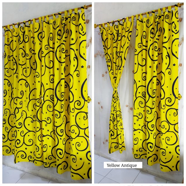 Gorden Hello Kitty 12 Lubang Uk 135x220 Gorden Jendela Hello Kitty