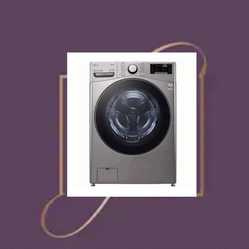 Mesin Cuci Fromt Loading 20 Kg LG F2720 SVRV