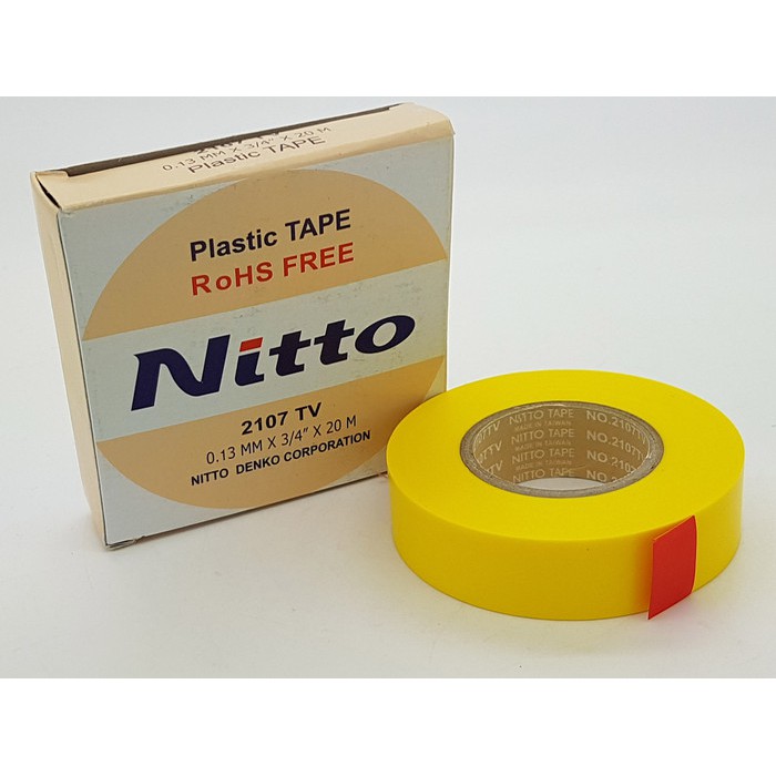 

KUNING Isolasi Solatif Solatip Lakban Nitto 3/4" x 20M