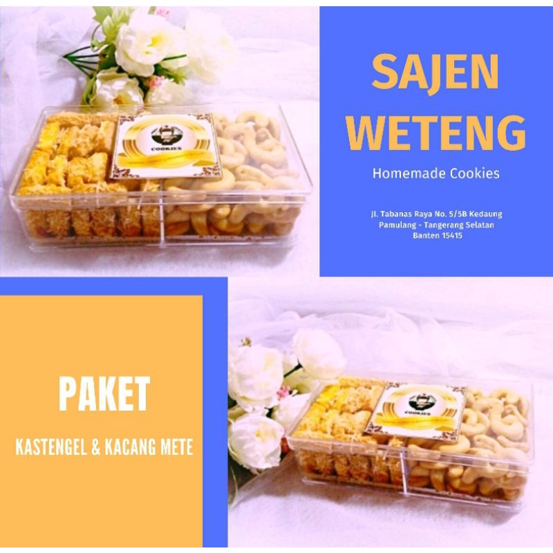 

Paket kastengel + Kacang mede Jumbo Sulawesi