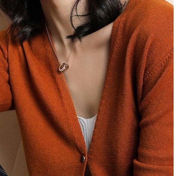 ♗ F02 cardigan rajut halus korea jepang import lembut pakaian wanita atasan outer outwear kardigan ←