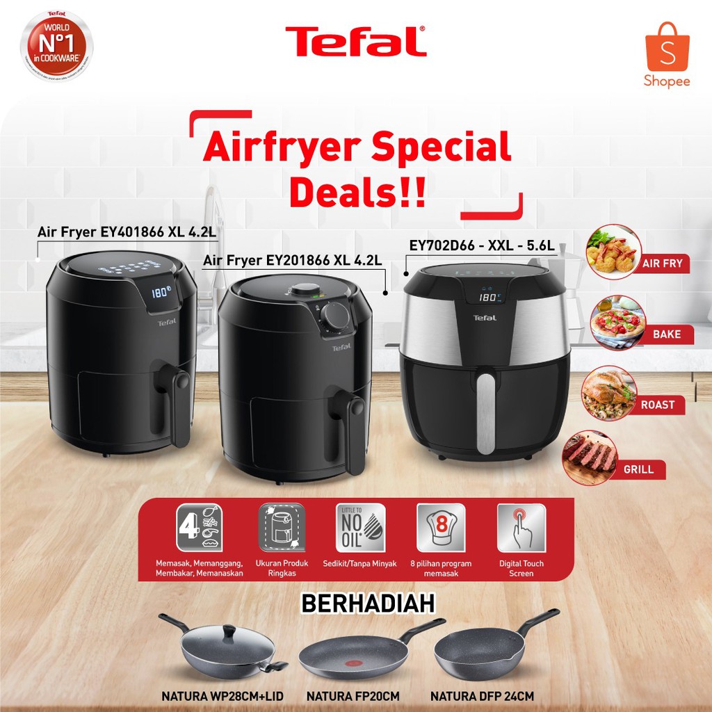 Toko Online Tefal Indonesia Official Shop Shopee Indonesia